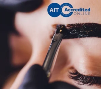 Eyecare training Eyebrow tint & eyelash tint AIT Accredited Online